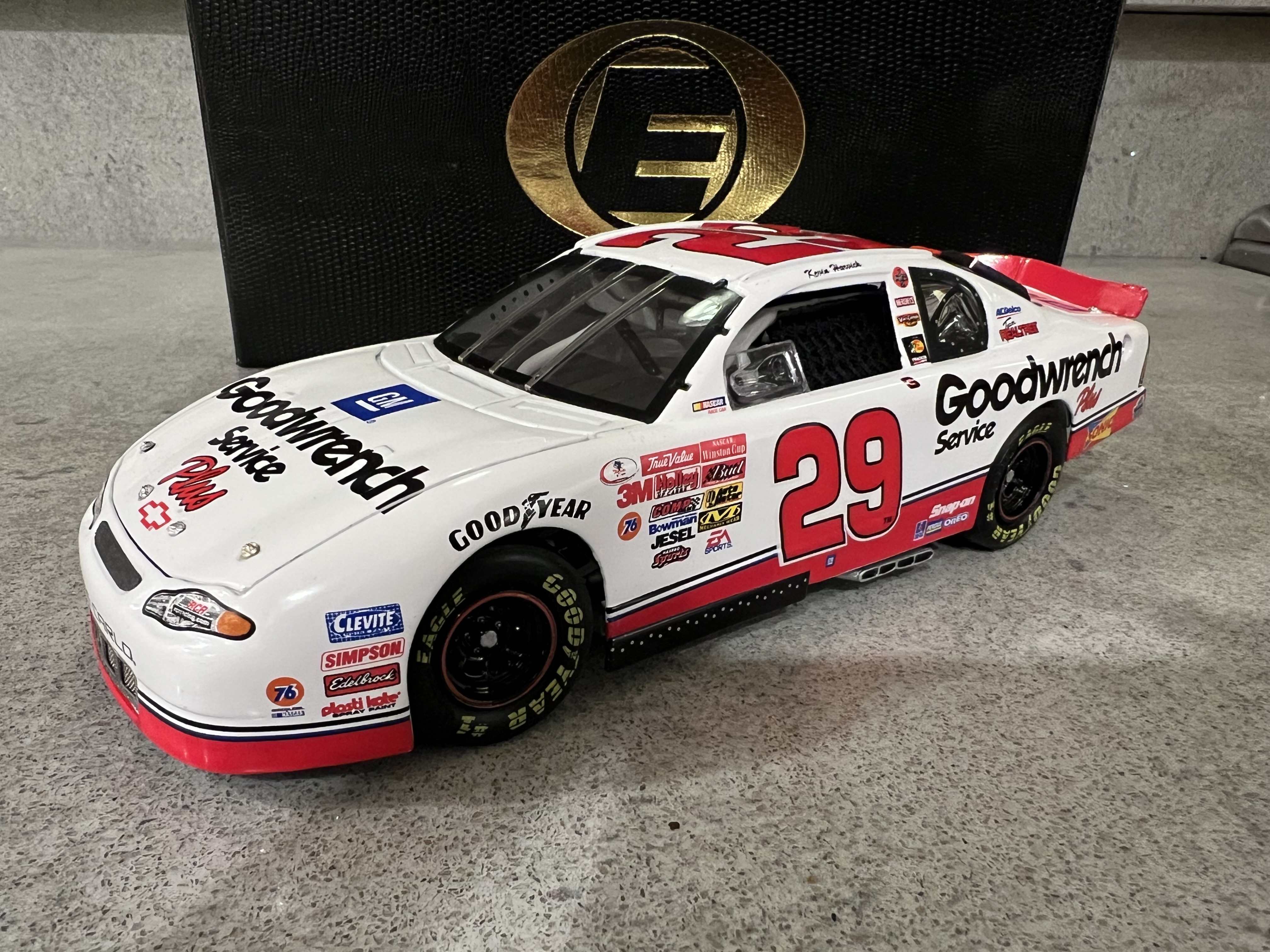 2001 Kevin Harvick #29 GM Goodwrench Service Plus Monte Carlo - Action Elite 1 of 4996