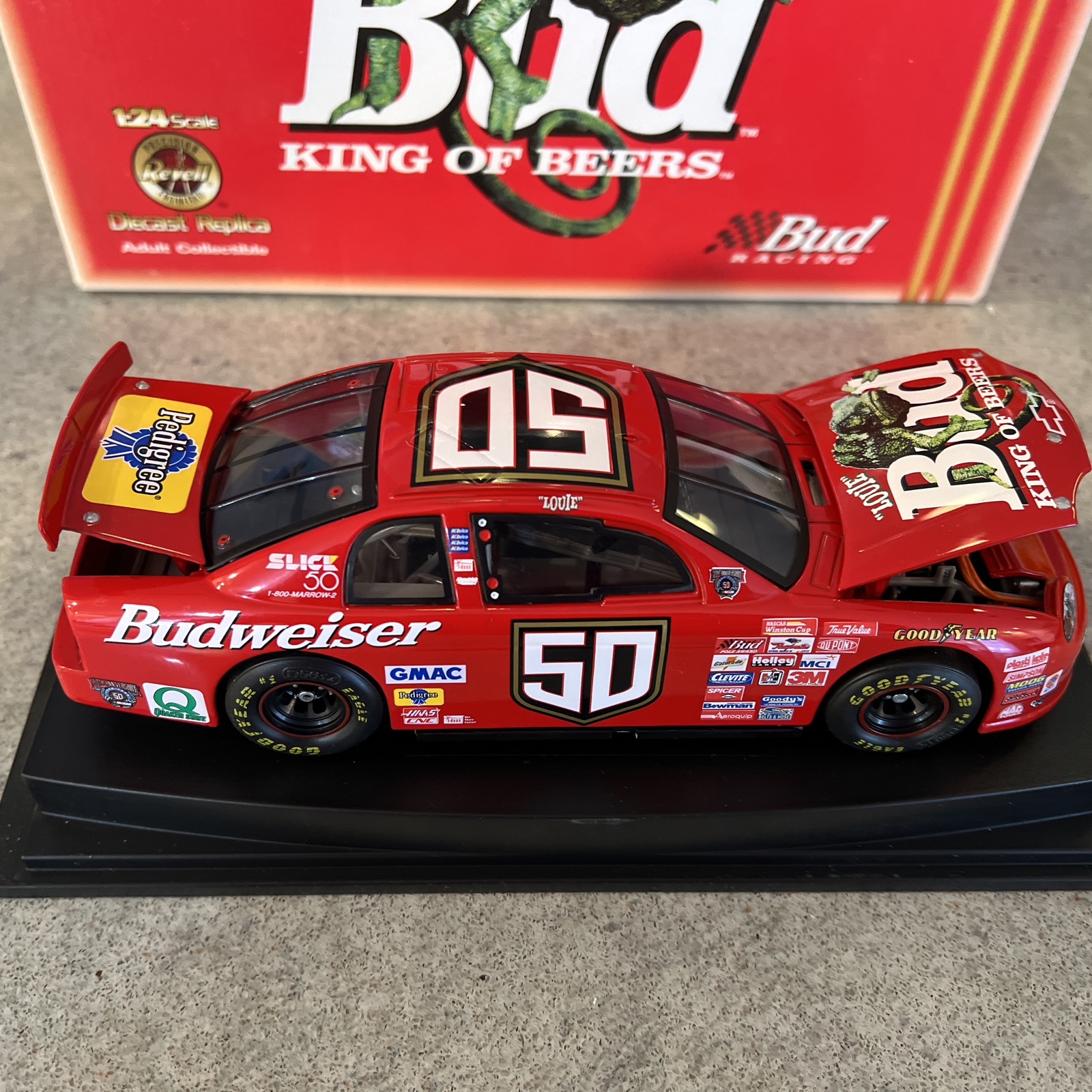 #50 Budweiser Monte Carlo - Driven by Louie - Revell1:24