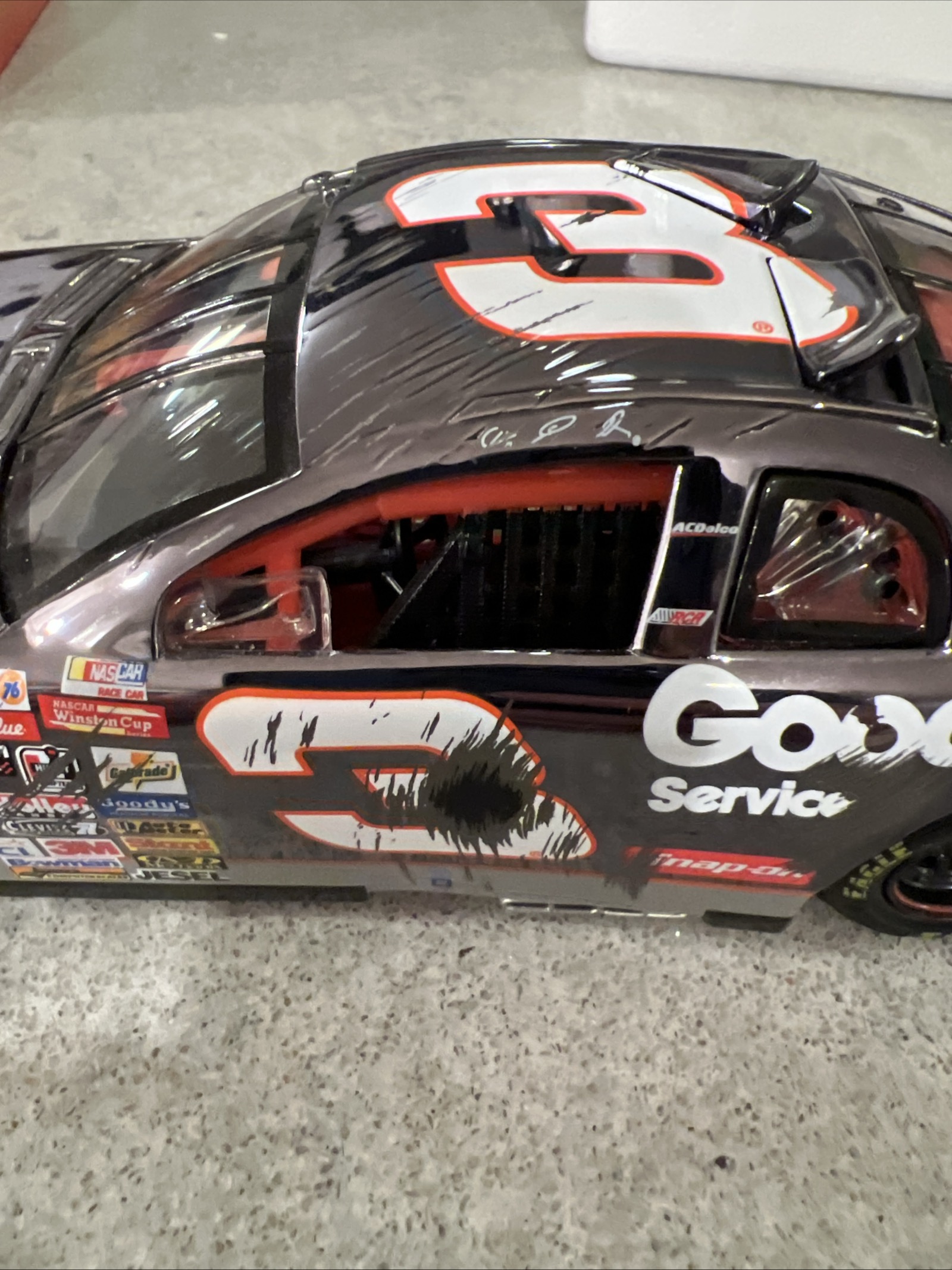 1997 Dale Earnhardt #3 Goodwrench Monte Carlo - Action Raced Version Color Chrome 1 of 5004