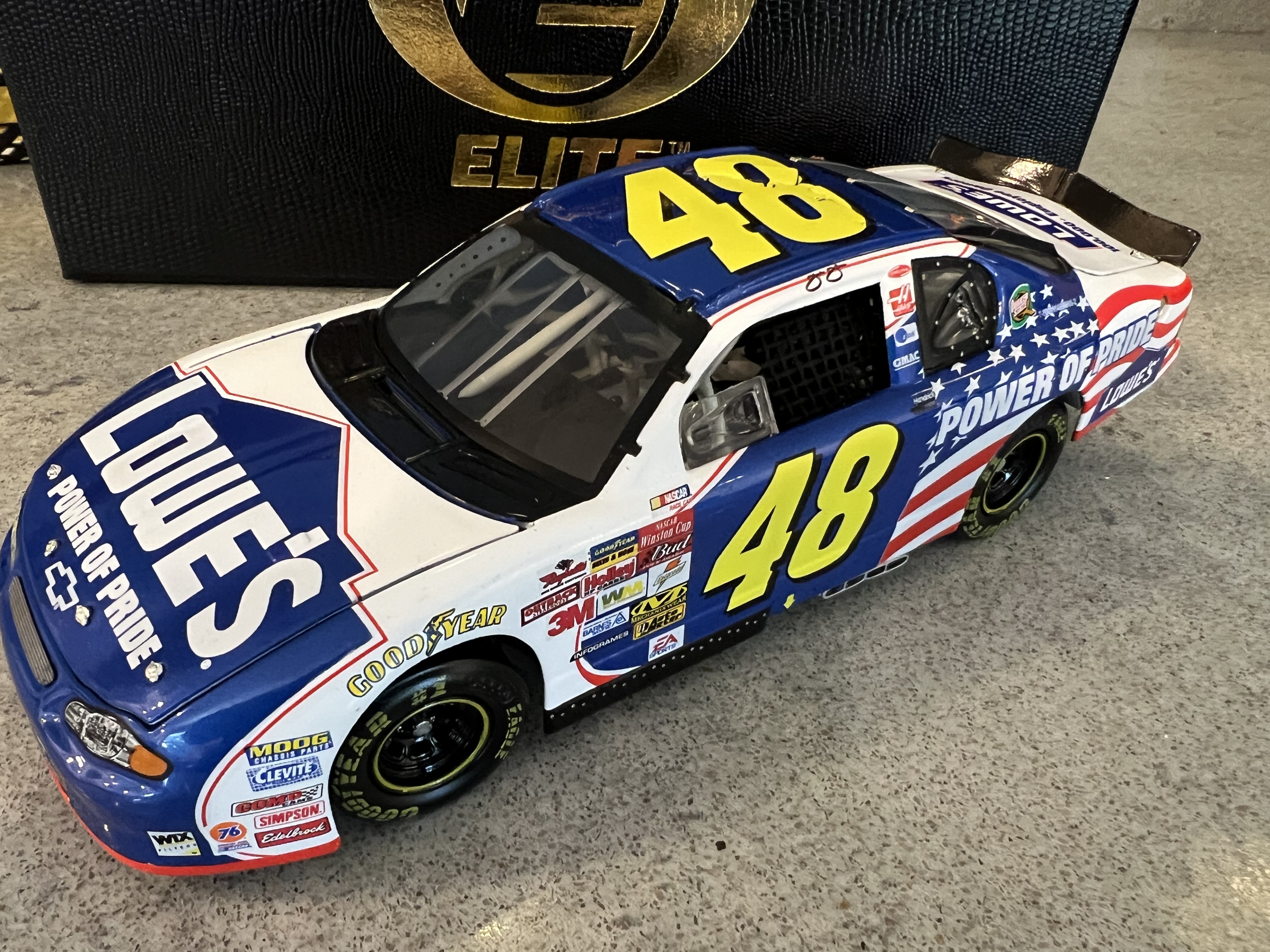 2002 Jimmy Johnson #48 Lowe's / Power of Pride