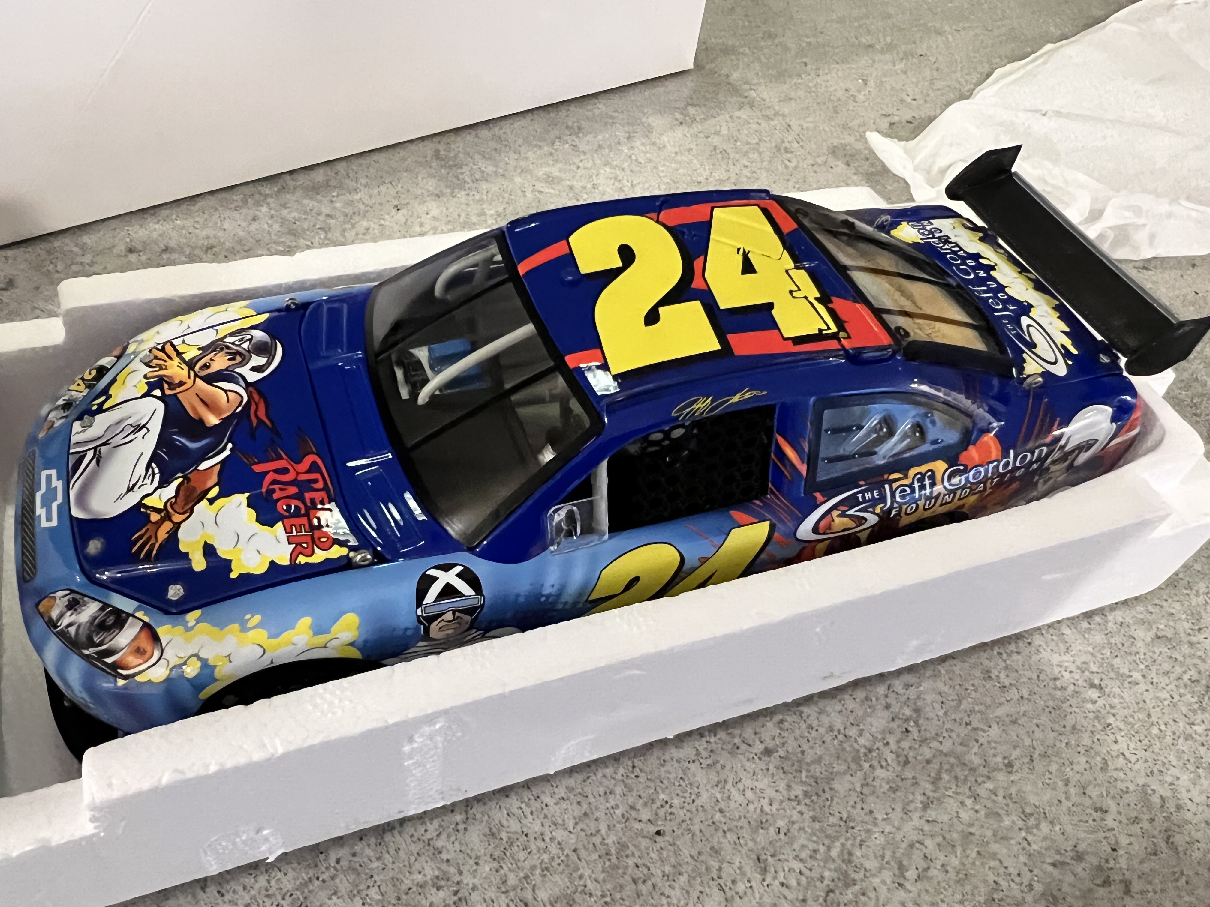 2008 Jeff Gordon #24 Speed Racer / Foundation Impala - Action 1:24