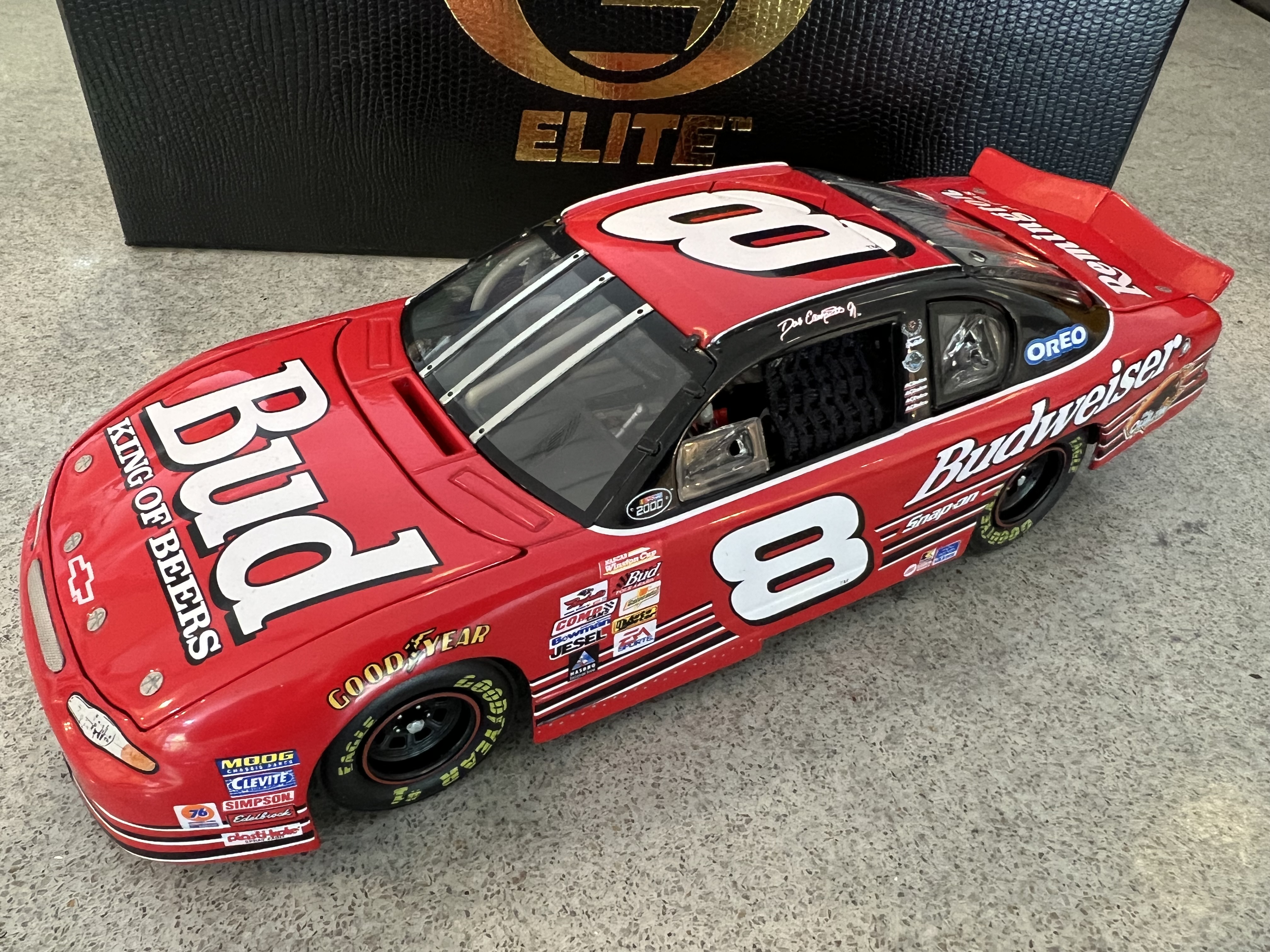 2000 Dale Earnhardt Jr #8 Budweiser Monte Carlo - Action Elite 1 of 5000