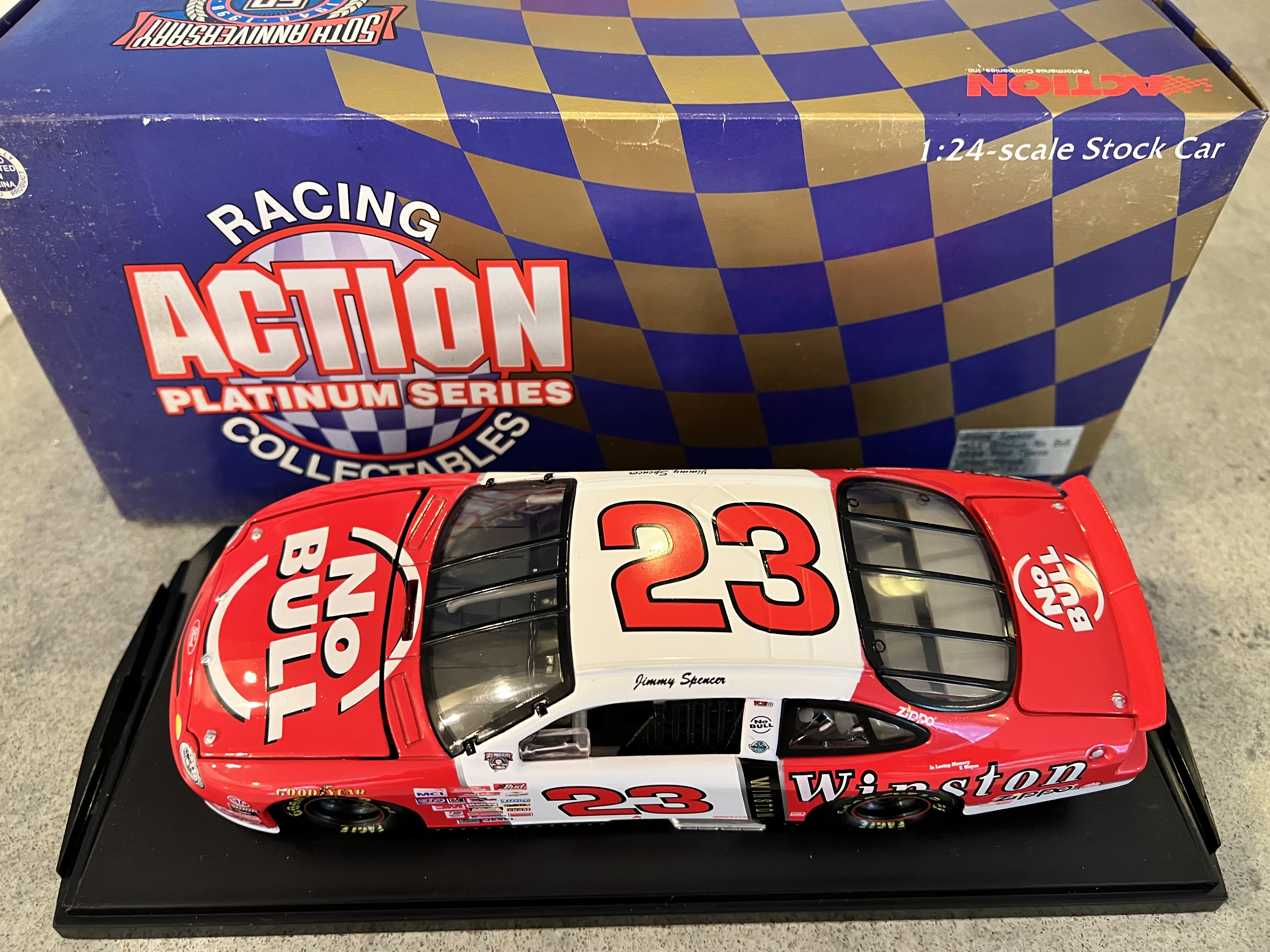 1998 Jimmy Spencer #23 Winston No Bull - Action 1:24