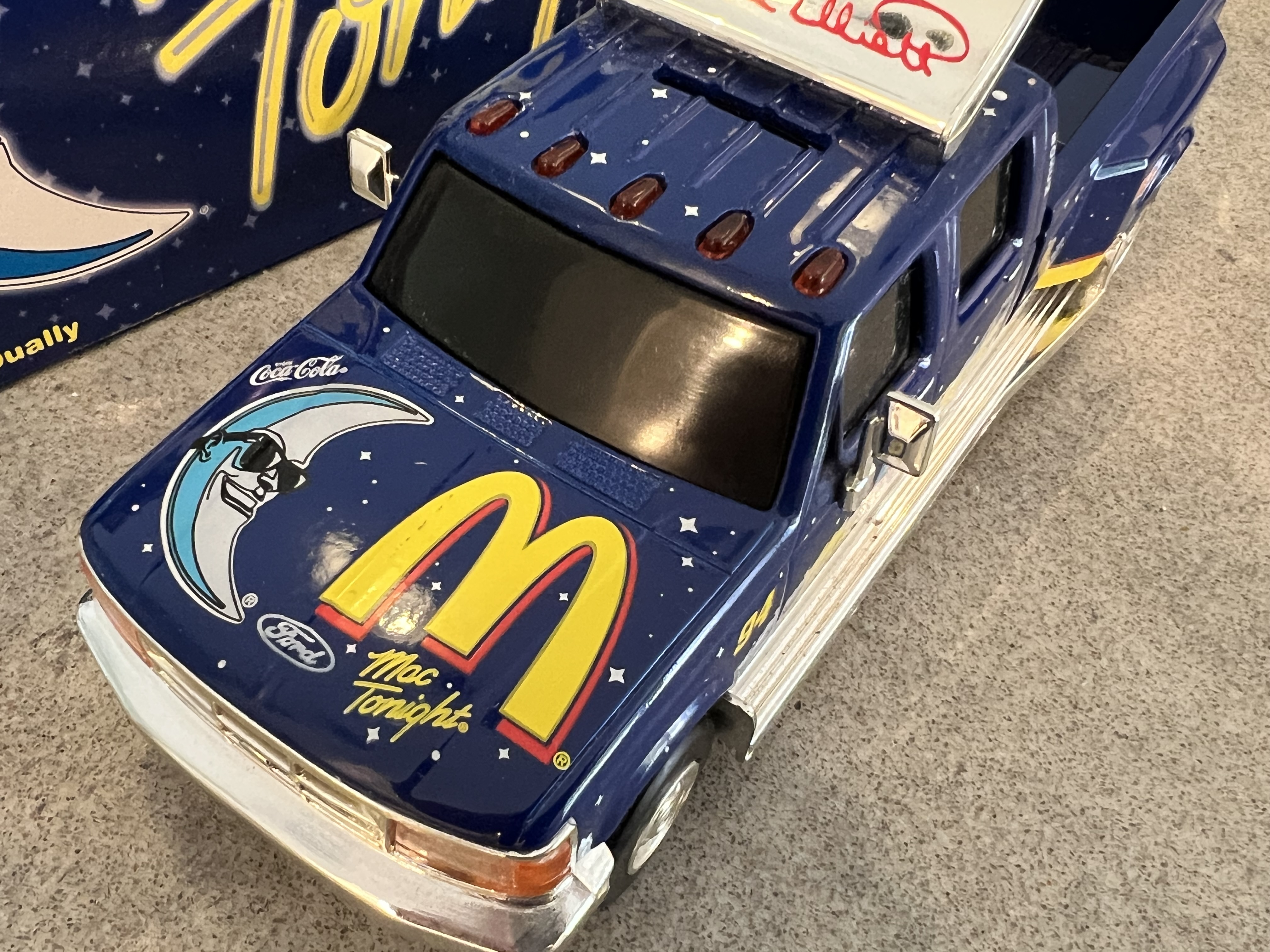 1997 Bill Elliot Mac Tonight Ford Dully Bank = Action 1:24