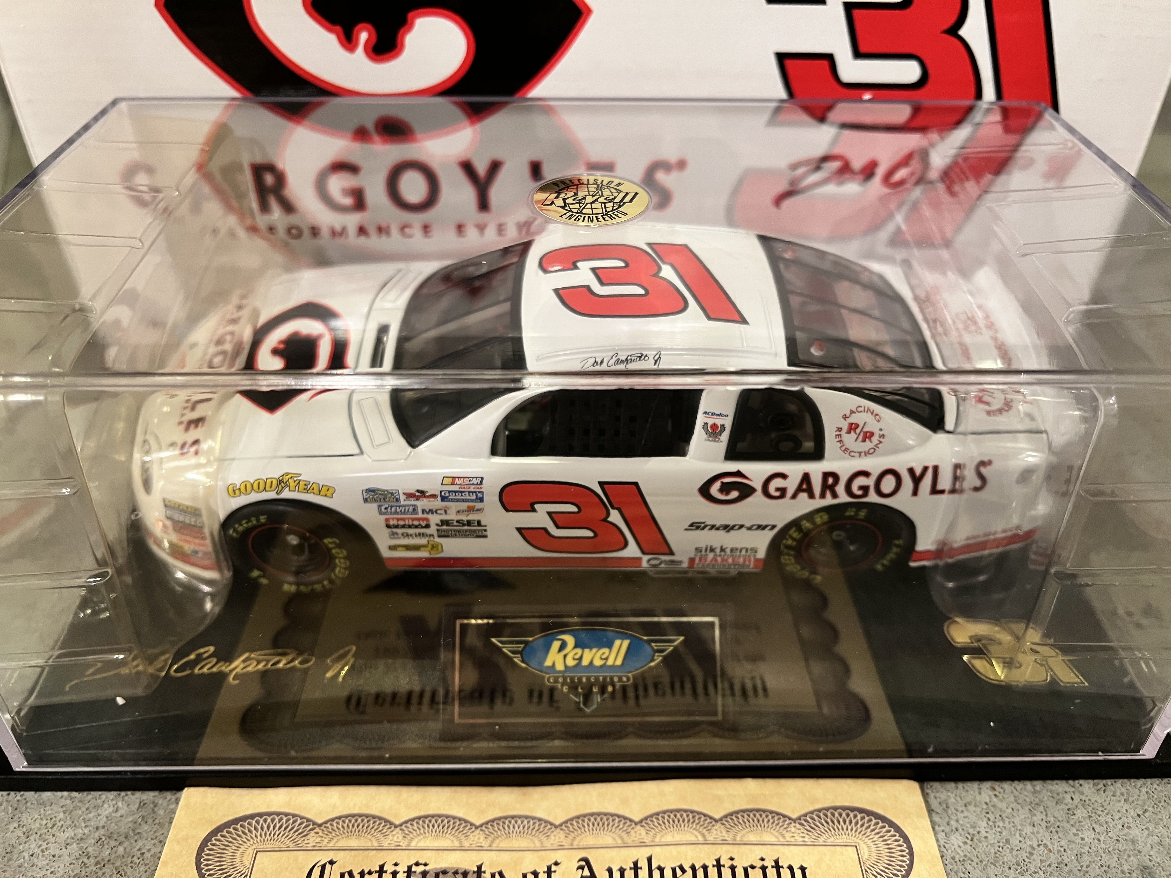 1997 Dale Earnhardt Jr #31 Gargoyles - Revell 1:24 Collection Club