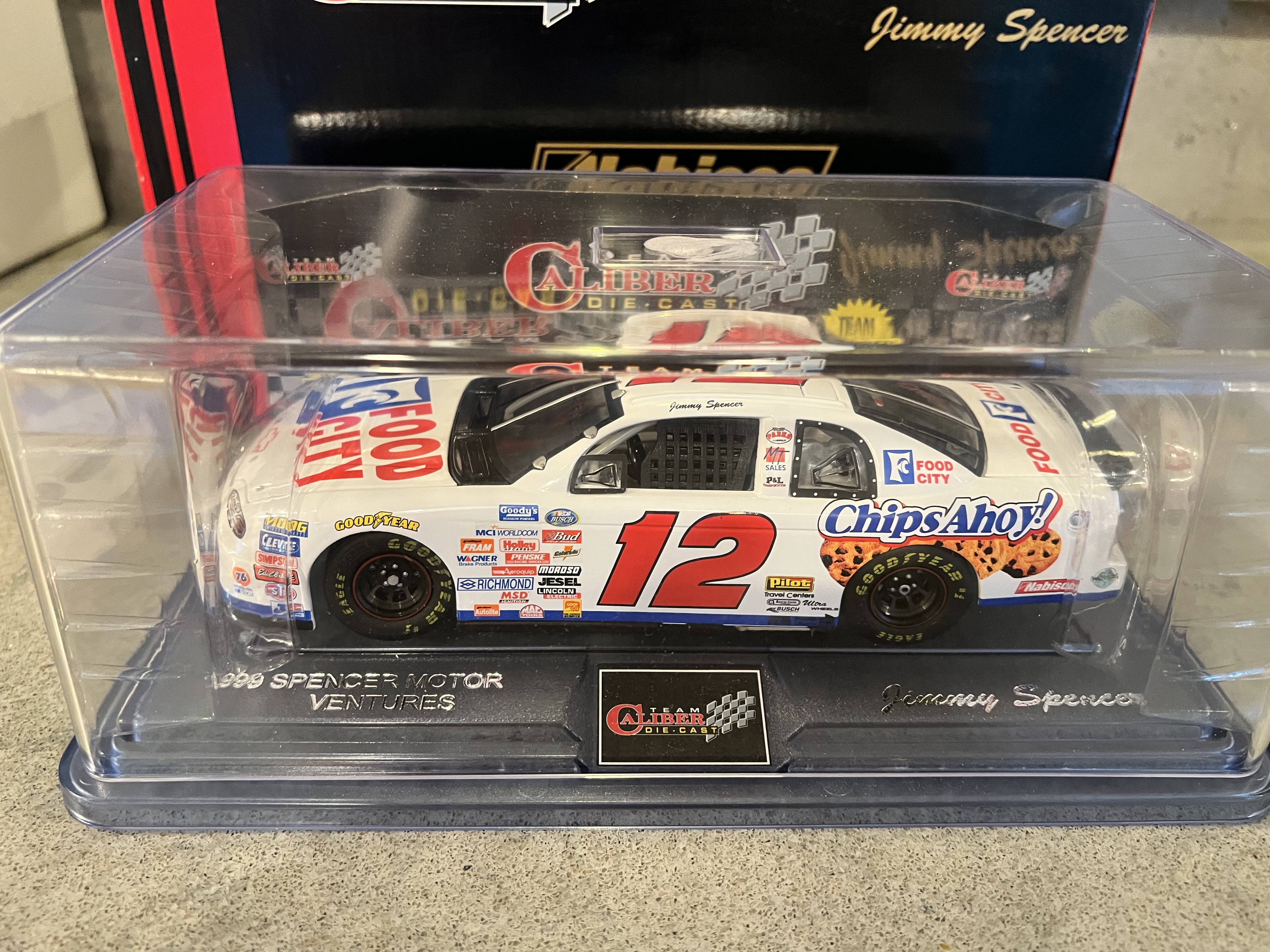 1999 Jimmy Spencer #23 Nabisco Chips Ahoy Monte Carlo - Team Calier 1:24