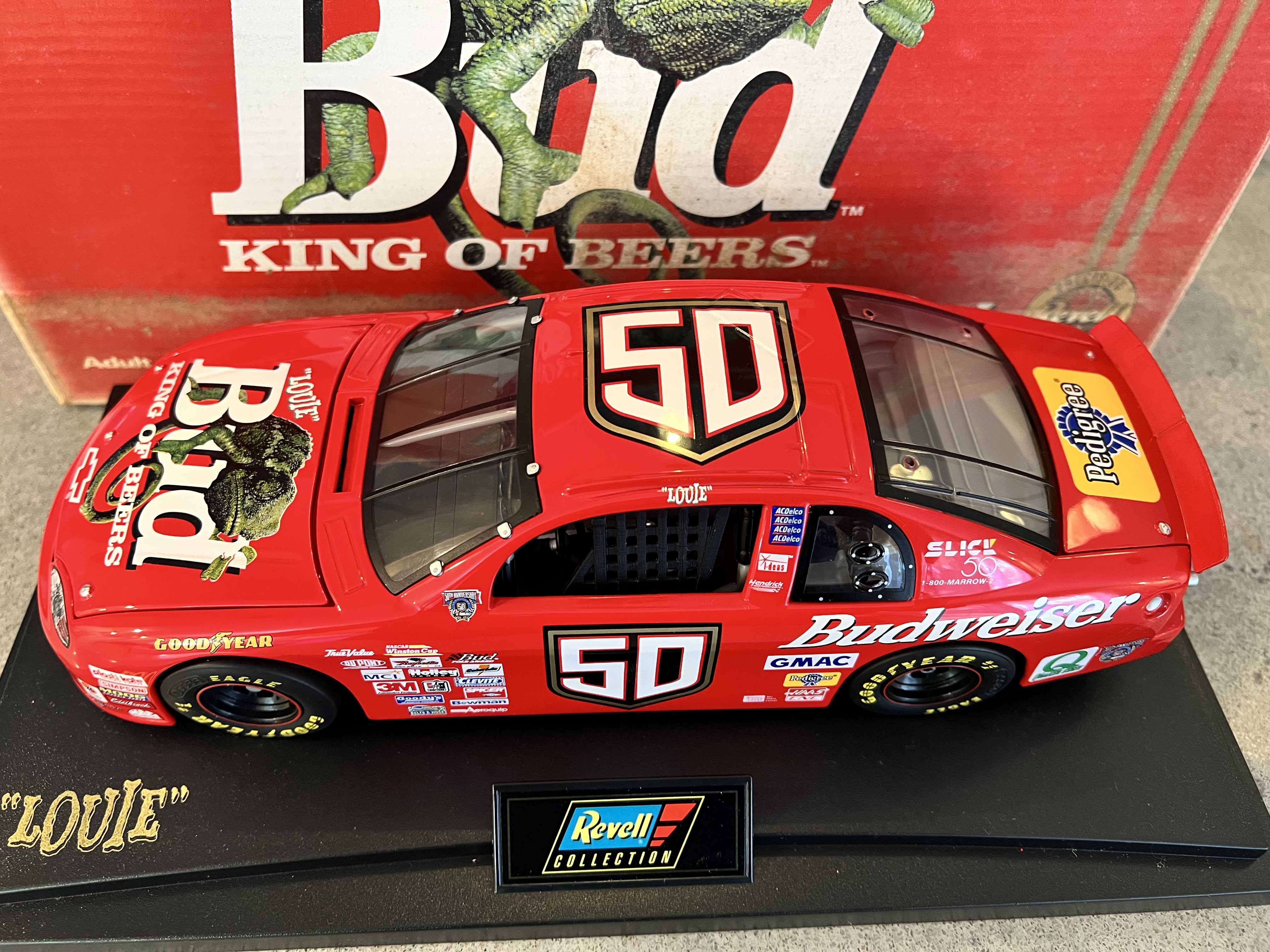 1998 Budweiser Monte Carlo "Louie" Revell 1:18