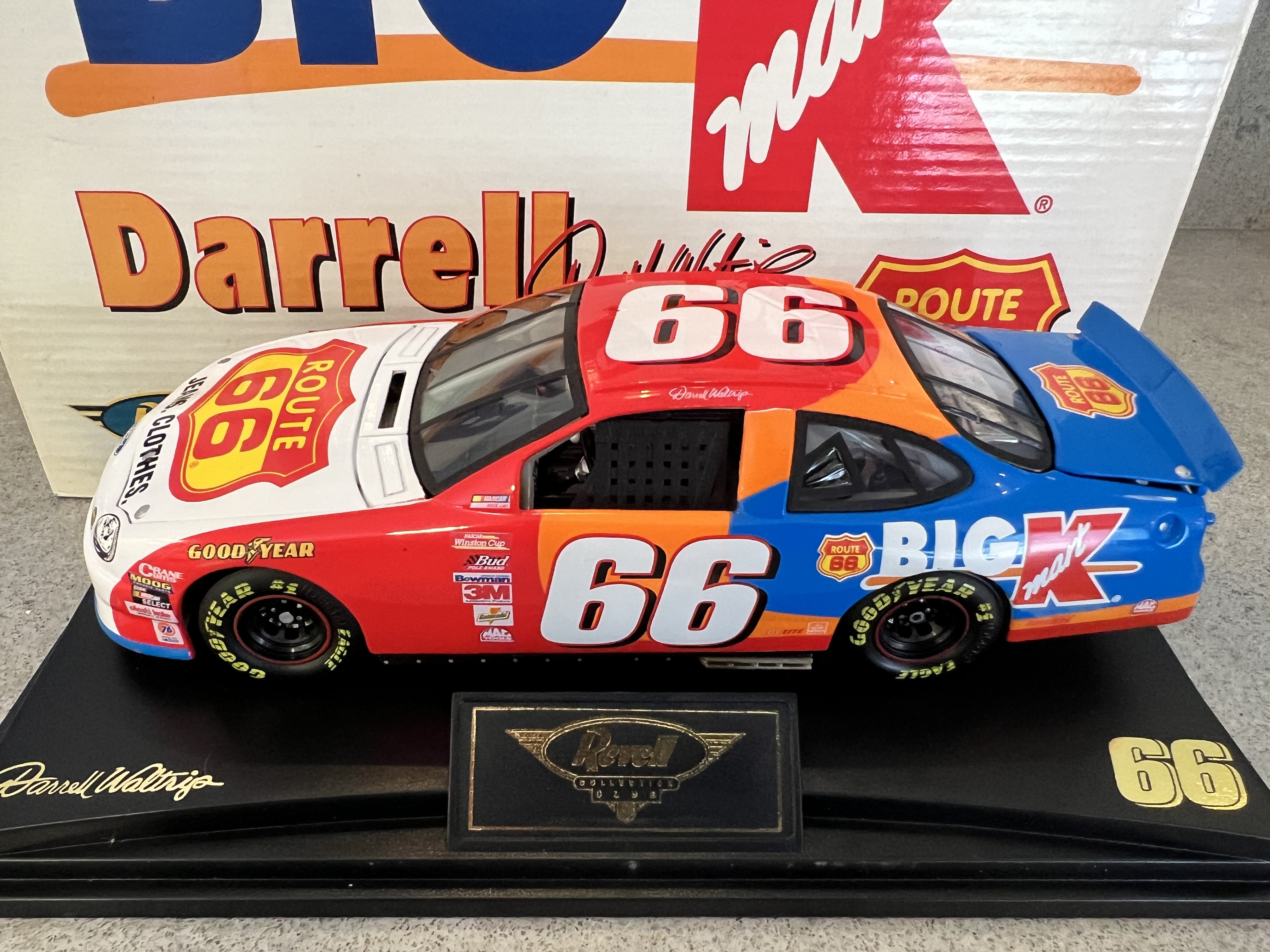 1999 Darrell Waltrip #66 Big K Ford - Revell 1:24