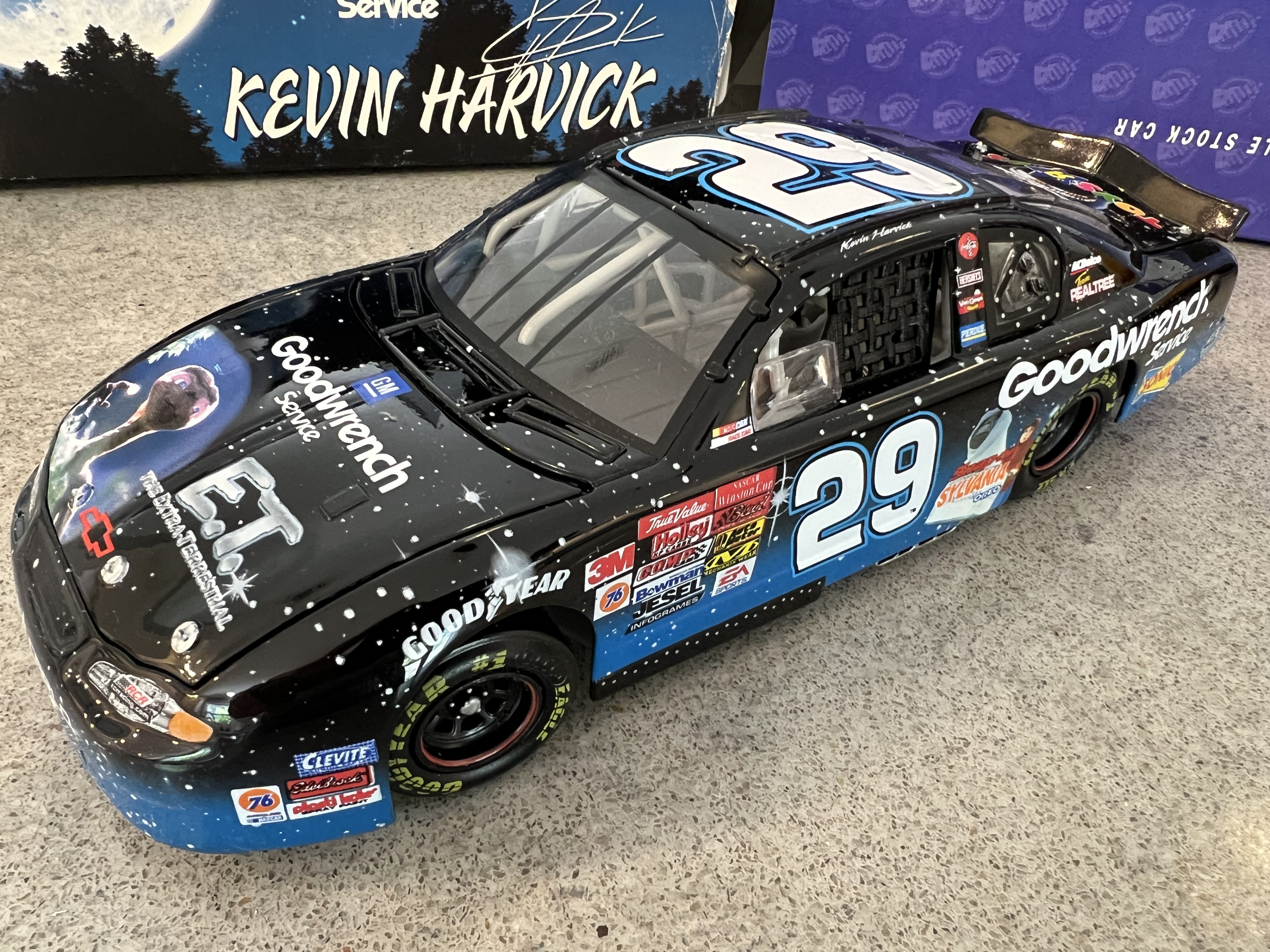 2002 Kevin Harvick #29 GM Goodwrench Monte Carlo - Action E.T. 1 of 64,860