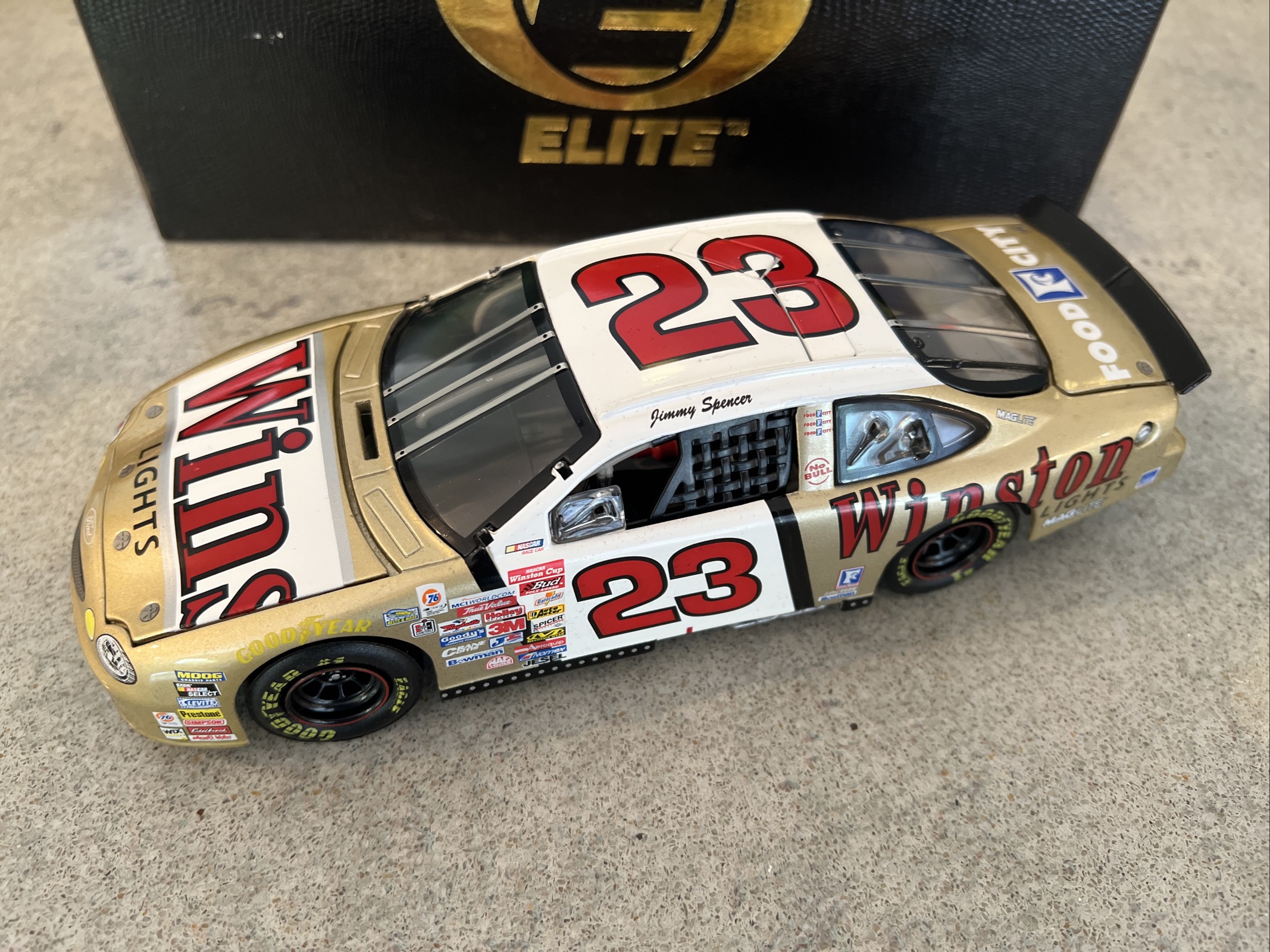 1999 Jimmy Spencer #23 Winston Lights - Action Elite