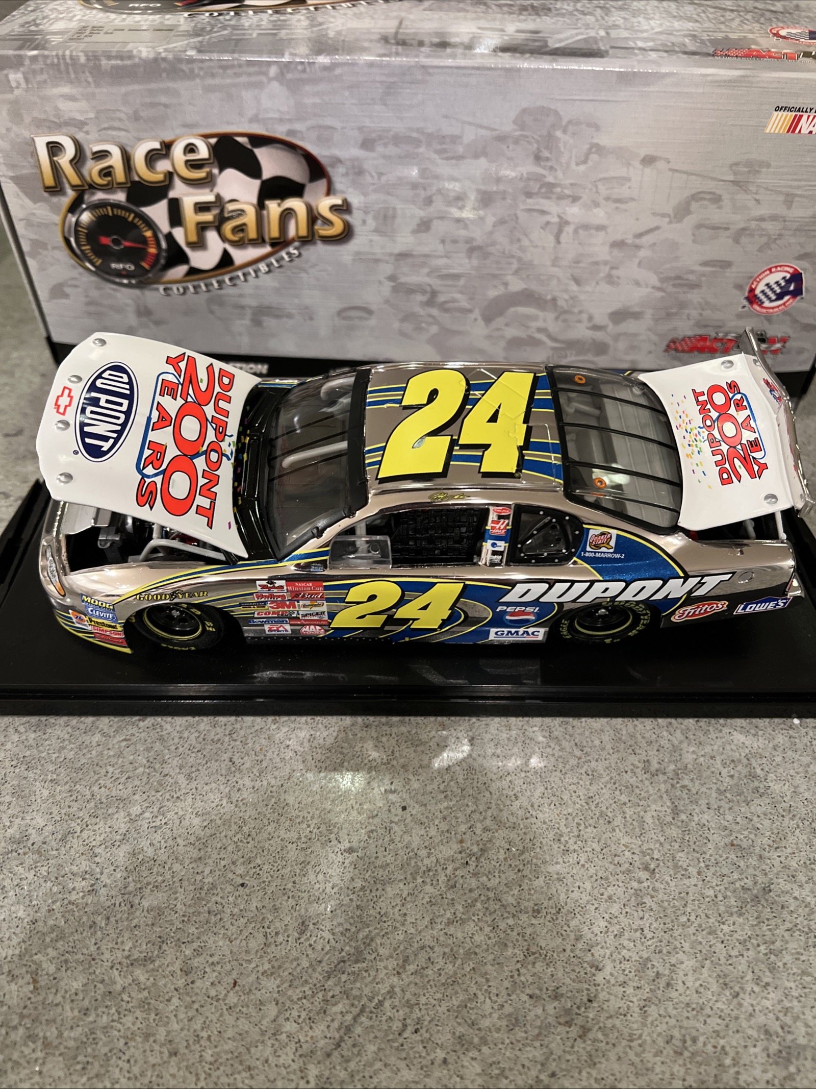 2002 Jeff Gordon #24 Dupont Monte Carlo - Action 200th Anniversary Celebration 1 of 624