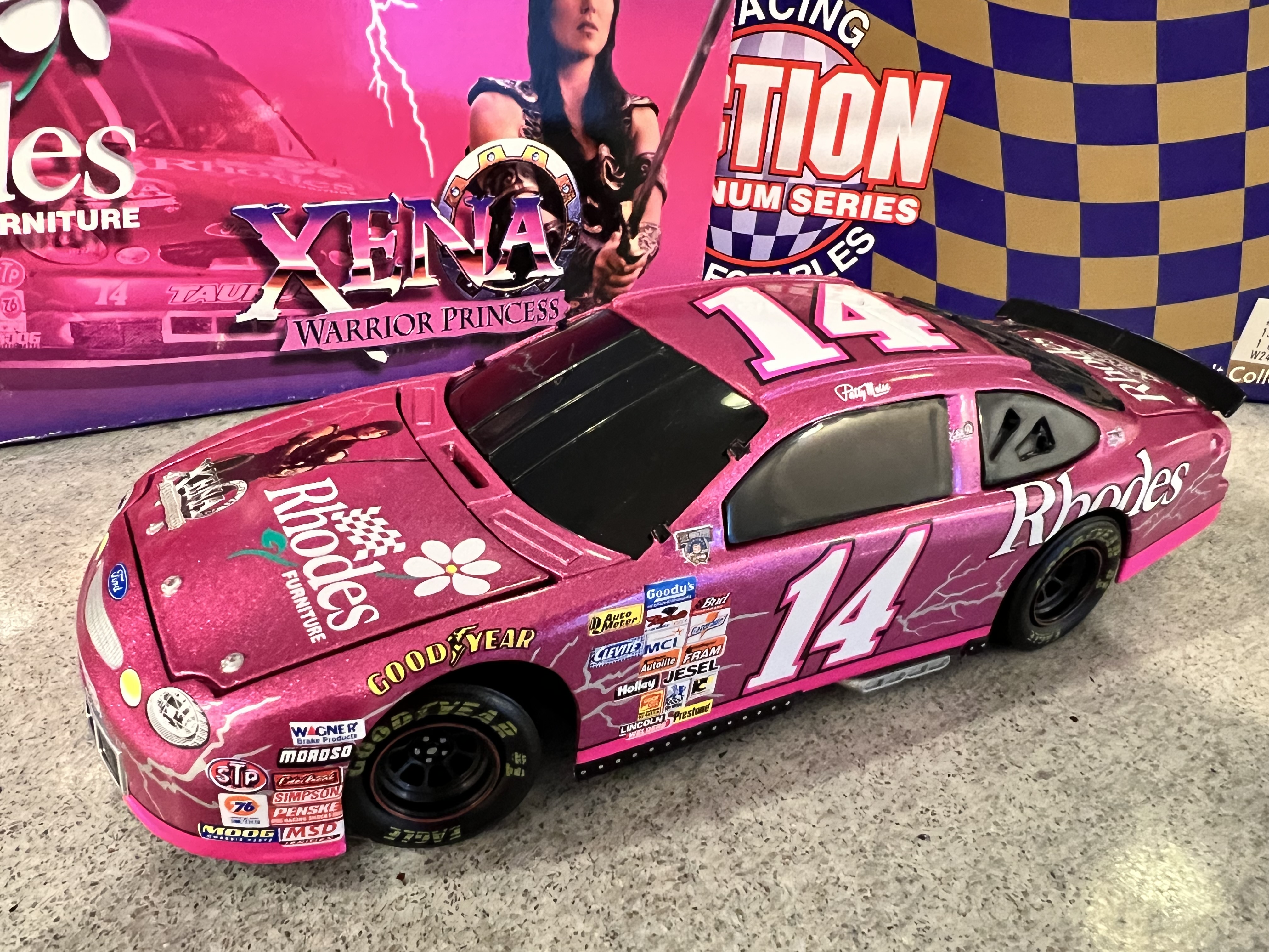 1998 Patty Moise #14 Xena Taurus - Action Black Window Bank