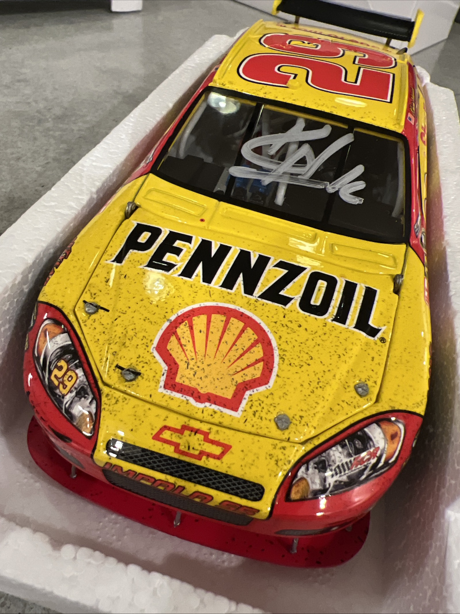2009 Kevin Harvick Shell Impala SS - Action Daytona Bud Shootout Win, Autographed 1 of 1020