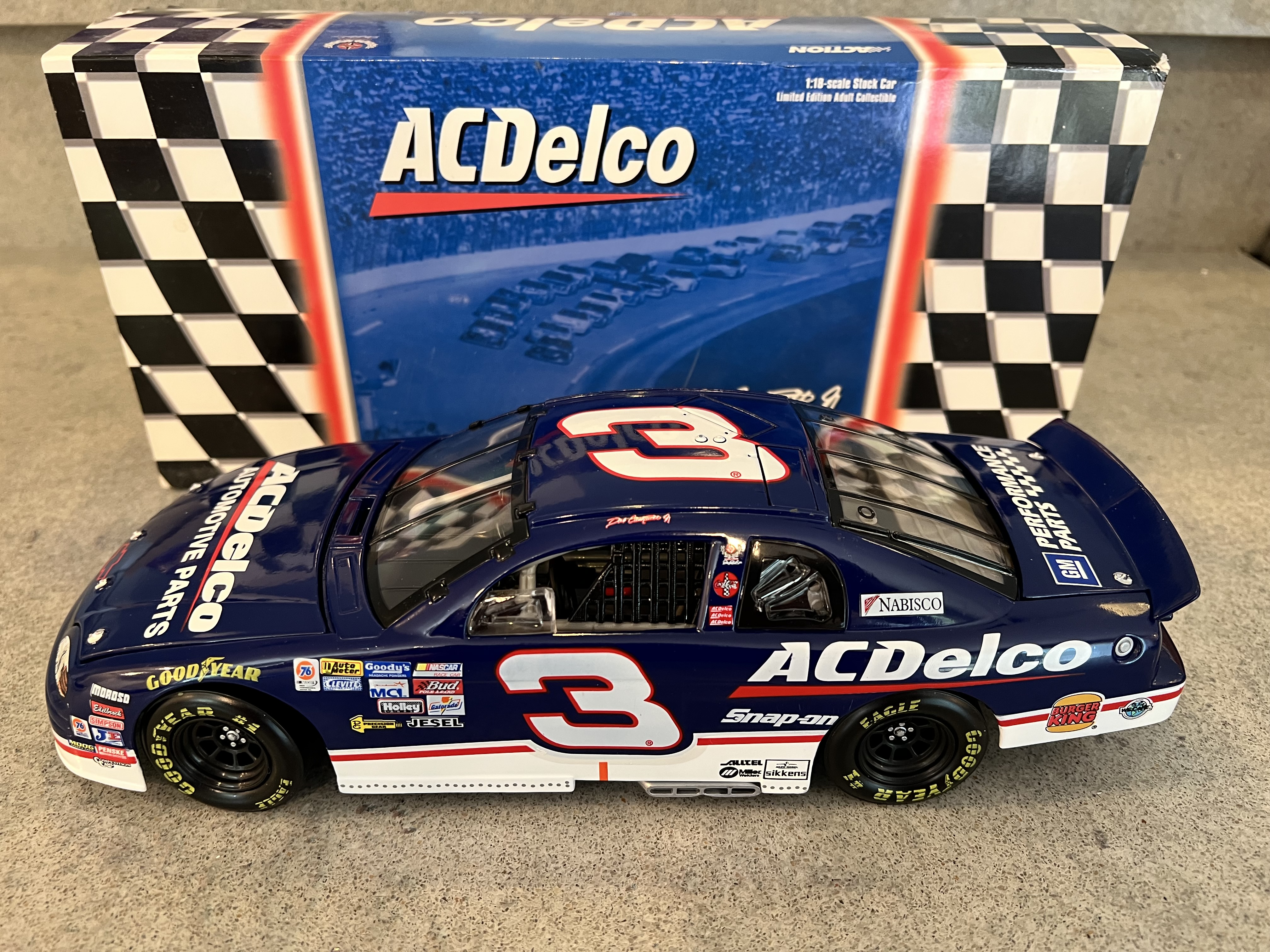 1999 Dale Earnhardt Jr #3 ACDelco Monte Carlo - Action 1:18