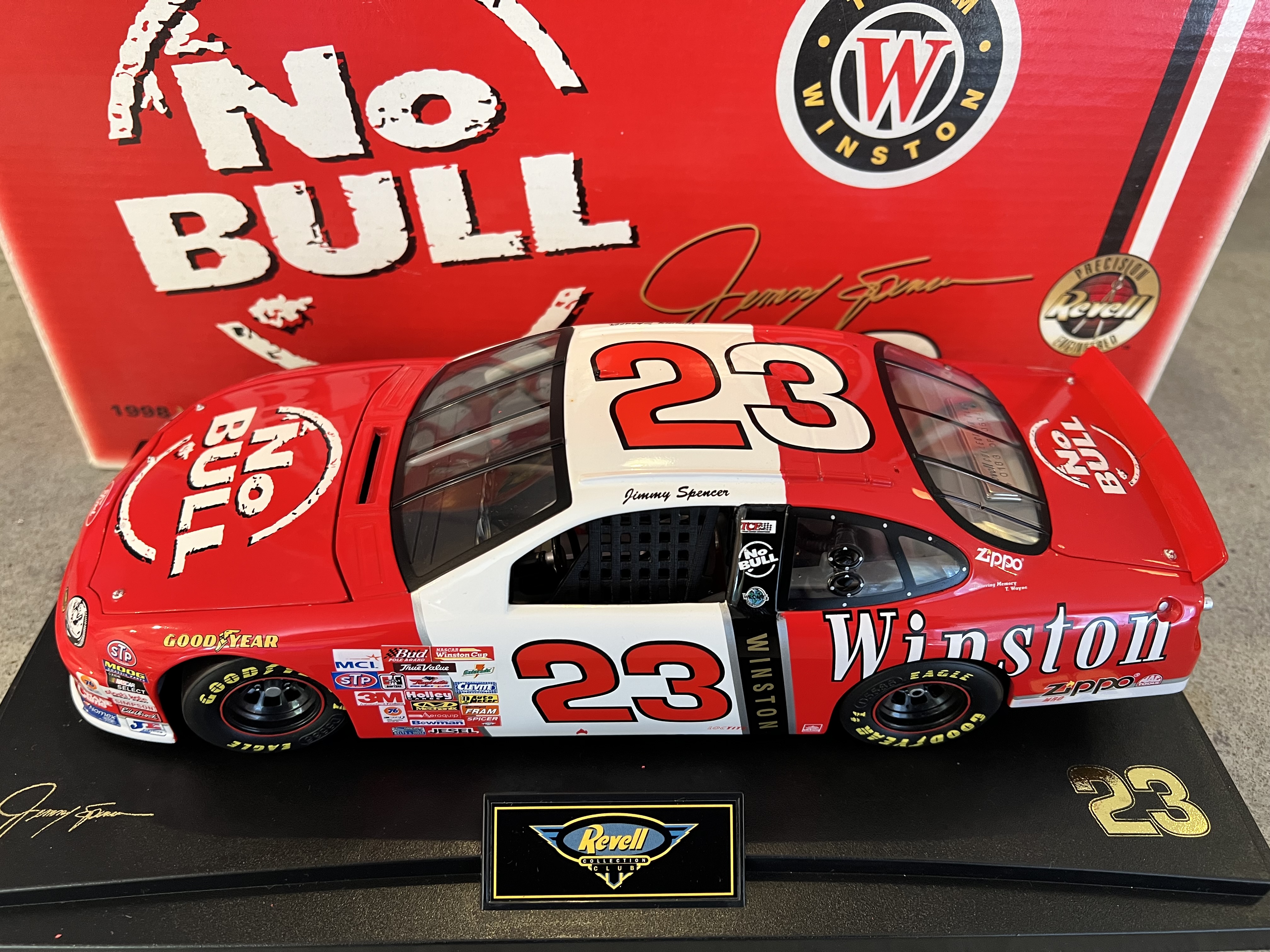 1998 Jimmy Spencer #23 No Bull Taurus - Revell 1:18