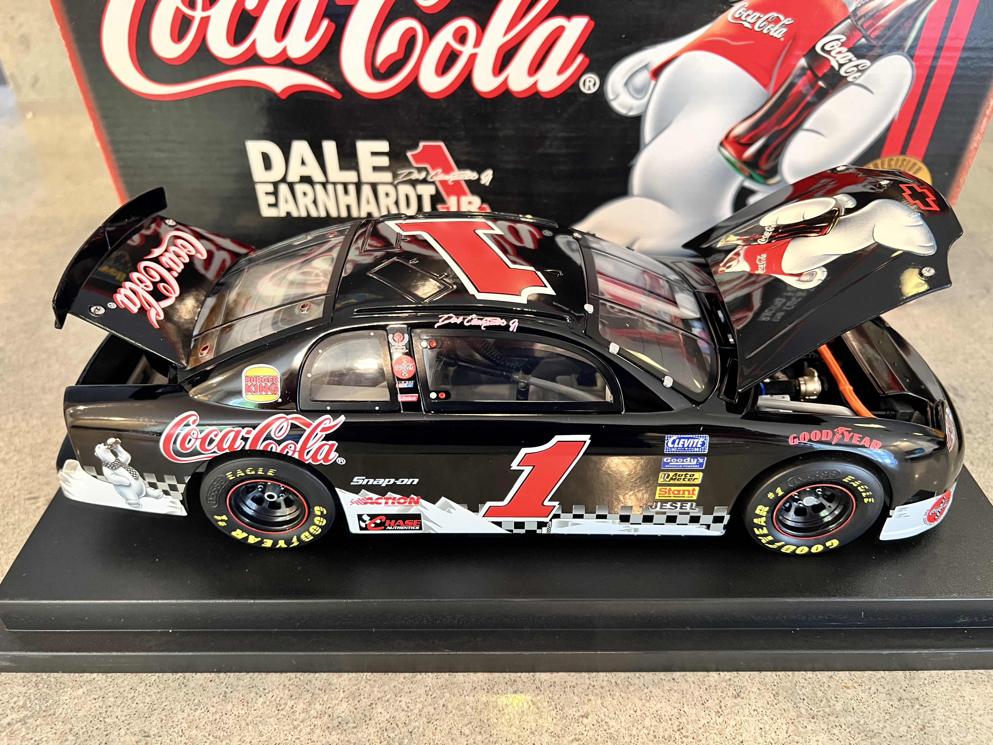 1998 Dale Earnhardt Jr #1 Coca Cola Monte Carlo - Revell 1:18
