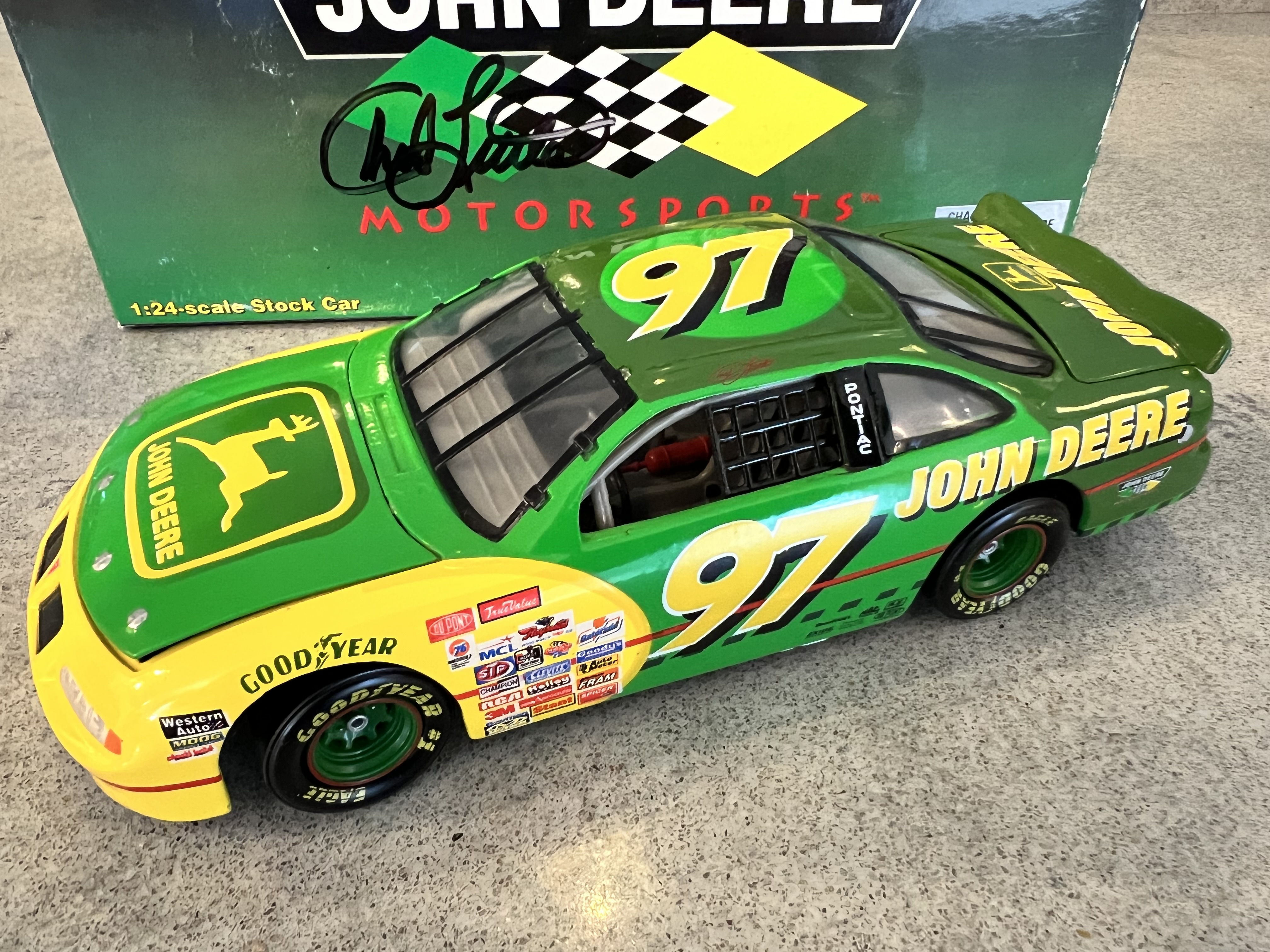 1997 Chad Little #97 John Deere Ford Action 1:24